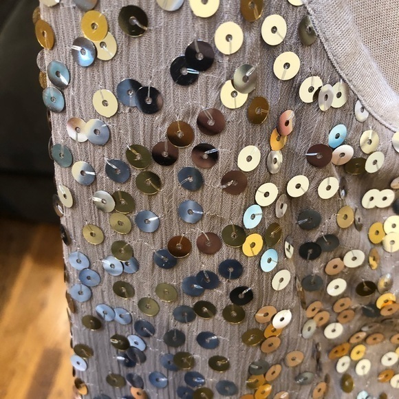 INC taupe sequence tank - Picture 3 of 4